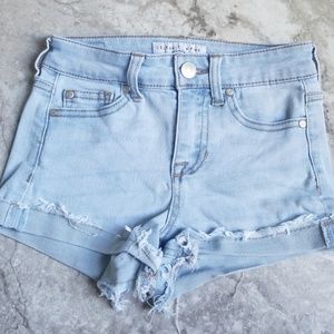 Girls jean shorts